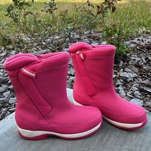 LAND’S END PINK BOOTS SIZE 7M BRAND NEW